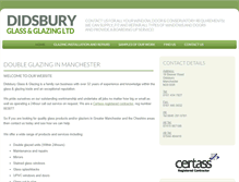 Tablet Screenshot of didsburyglass.co.uk